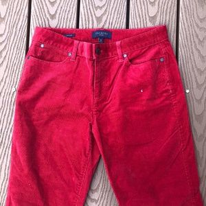Red Corduroy Pants